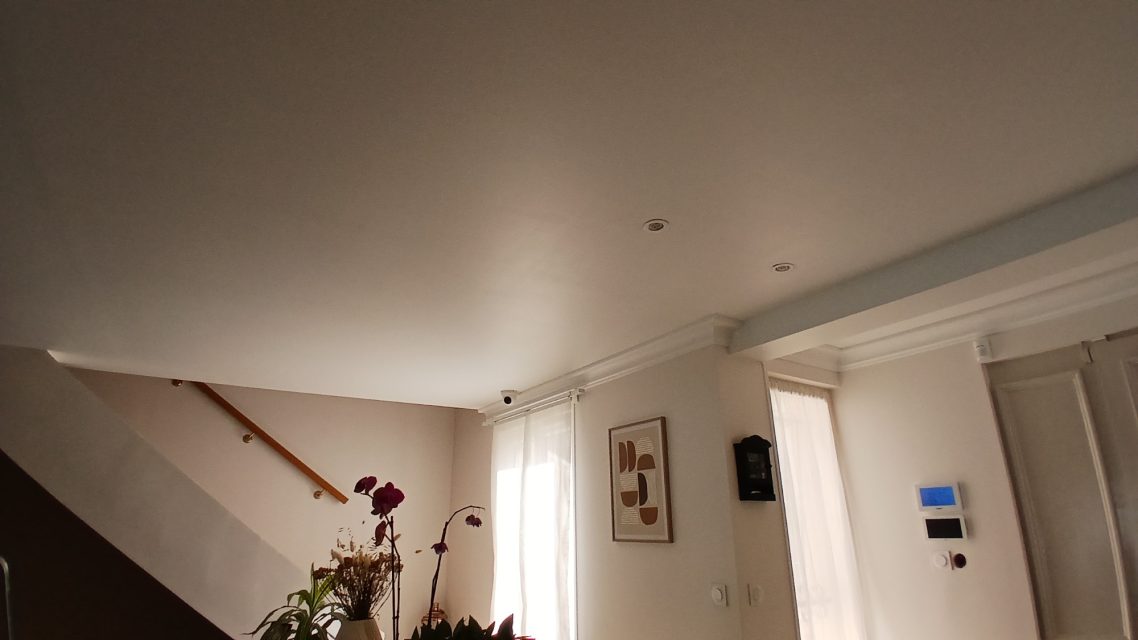 Rafraîchissement du plafond